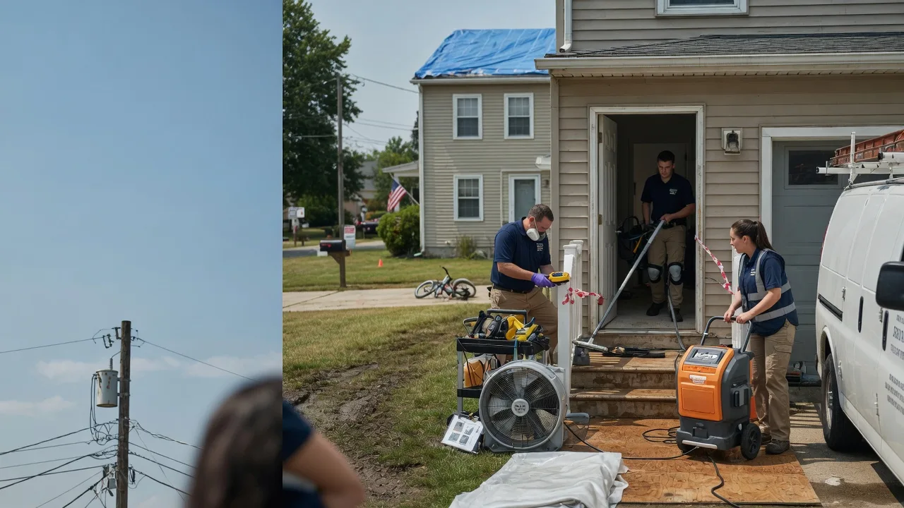 Water Damage Repair in Oakdale, LA near me